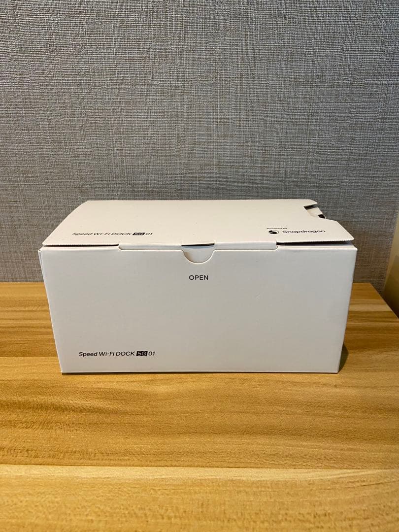 Speed Wi-Fi DOCK 5G 01 未使用 新品・未使用品」 Speed Wi-Fi DOCK 5G 01 ブラック [CPS01][AU/UQ