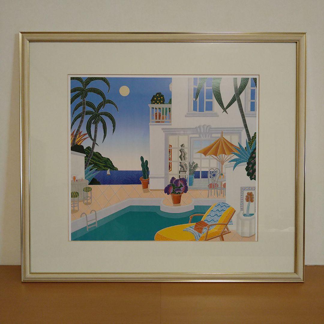 トーマス・マックナイト　ポスター　「GOLDEN GATE／GULF POOL」