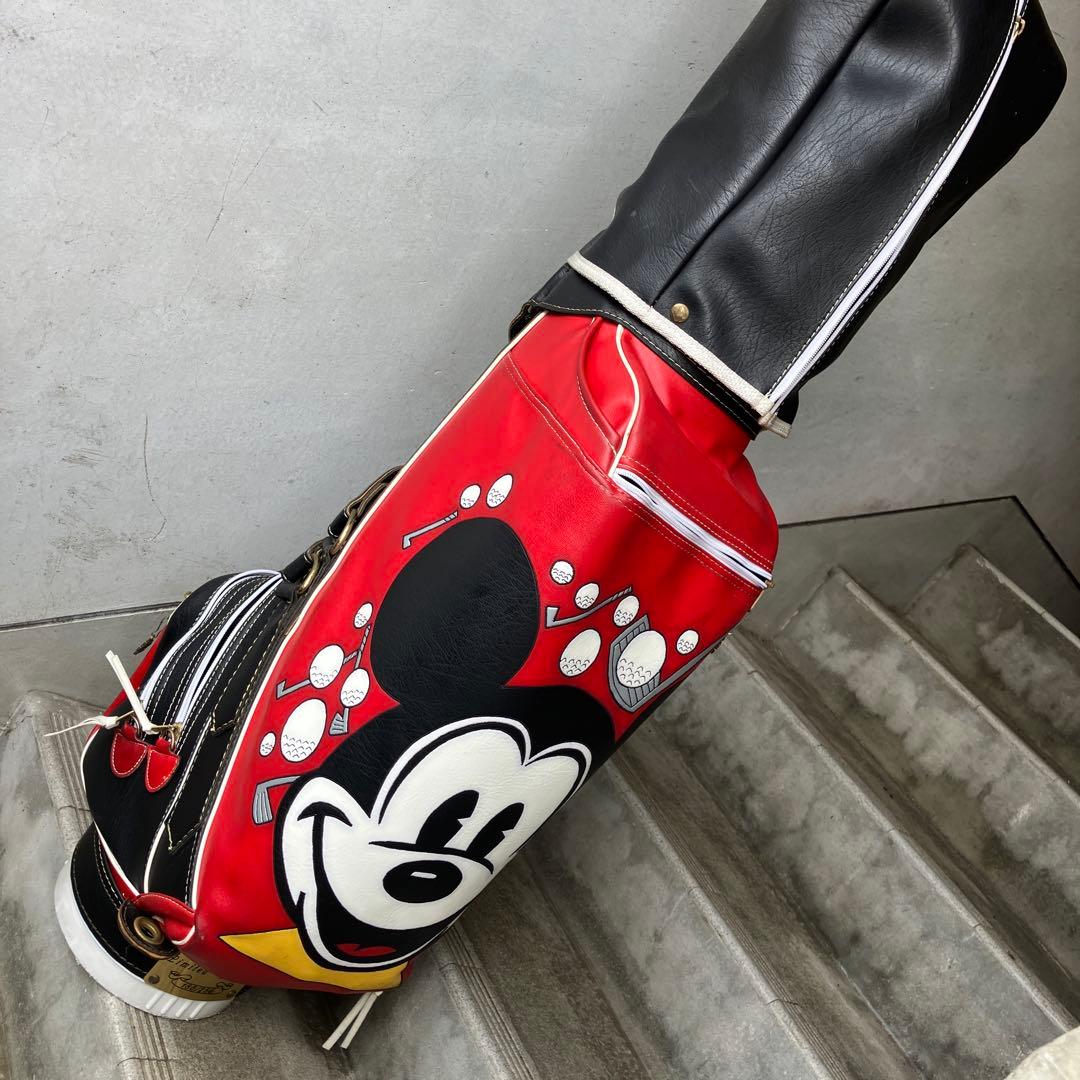 美品 入手困難 BELDINGSPORTS ミッキーマウス キャディバッグ レア
