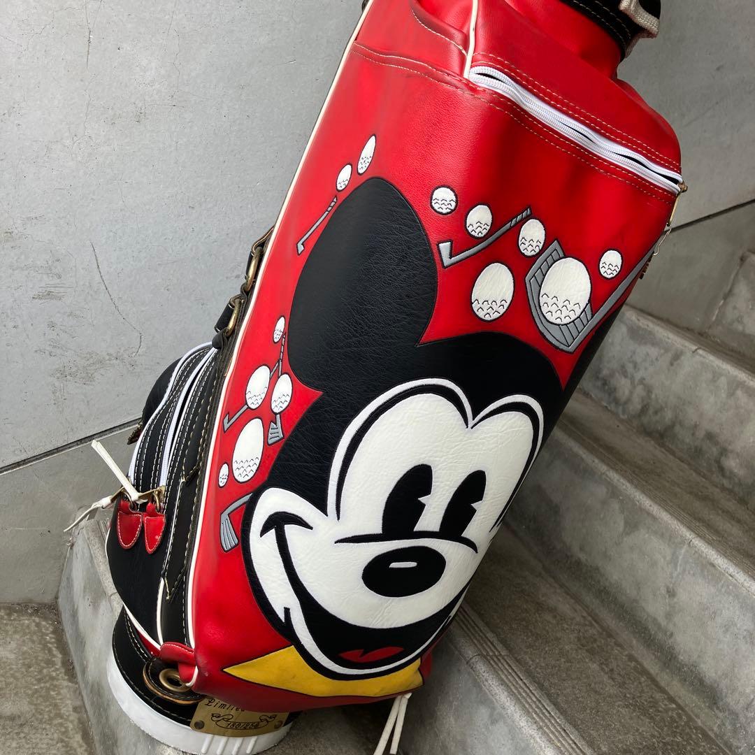 美品 入手困難 BELDINGSPORTS ミッキーマウス キャディバッグ レア