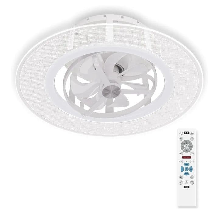 シーリングファンライト 12畳 首振り★新品未使用 シーリングファンライト led シーリングライト 12畳 調光調色 DC