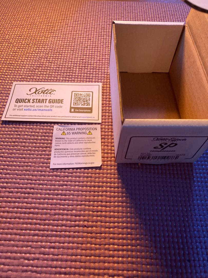 【箱付美品】Xotic SP Compressor