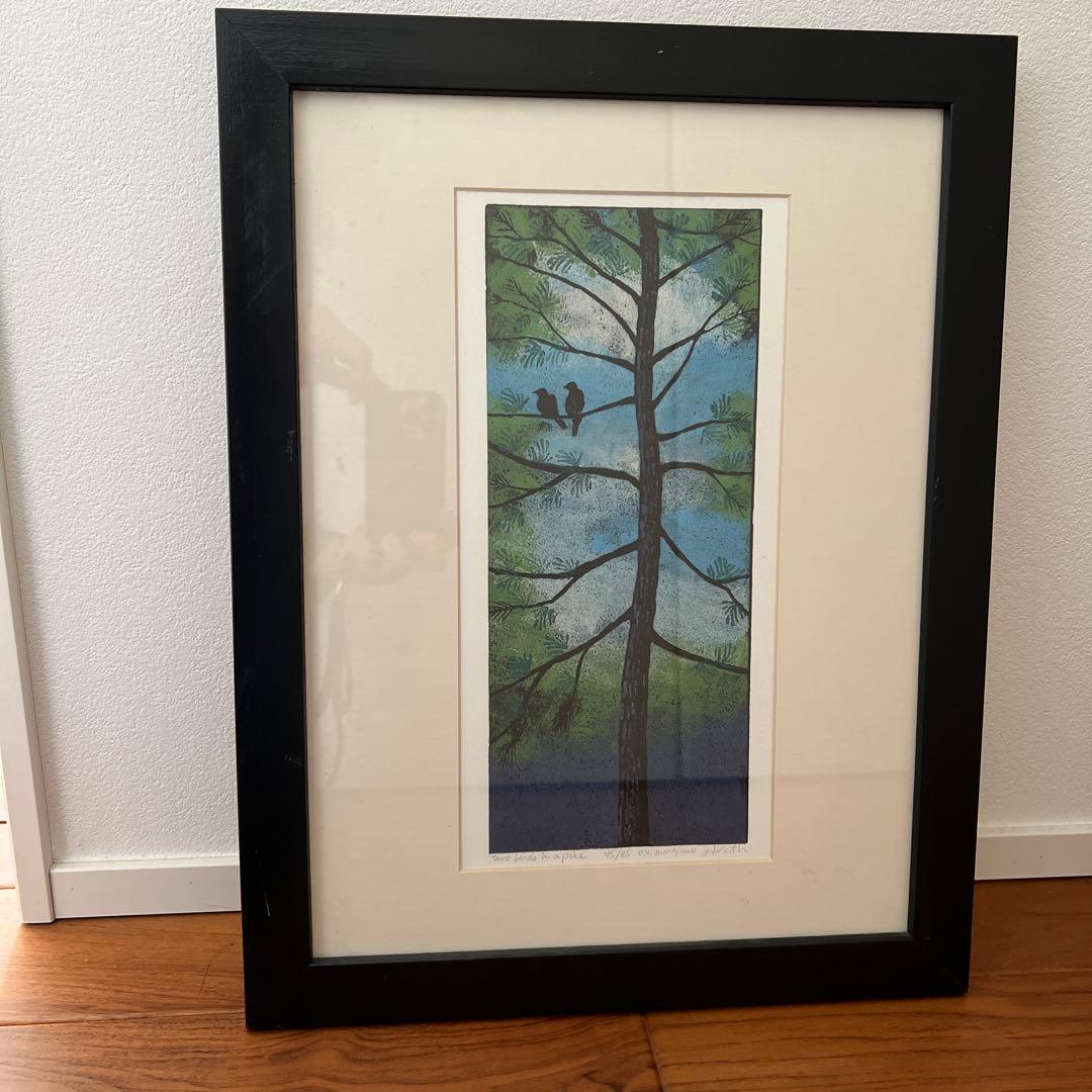 2点セット＊アメリカ東海岸で購入＊JAN HEATHの自然をモチーフにしたアート