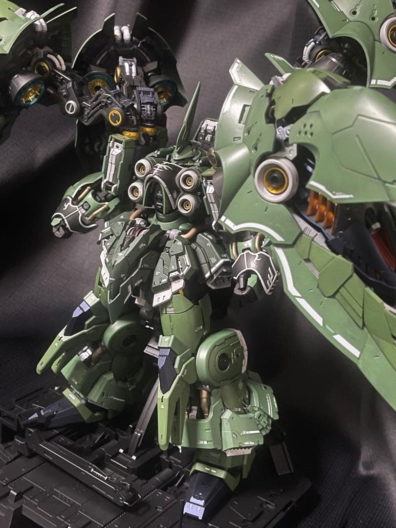 アクシズ社 オシリスエリアル ドミネーター MGクシャトリヤ 完成品