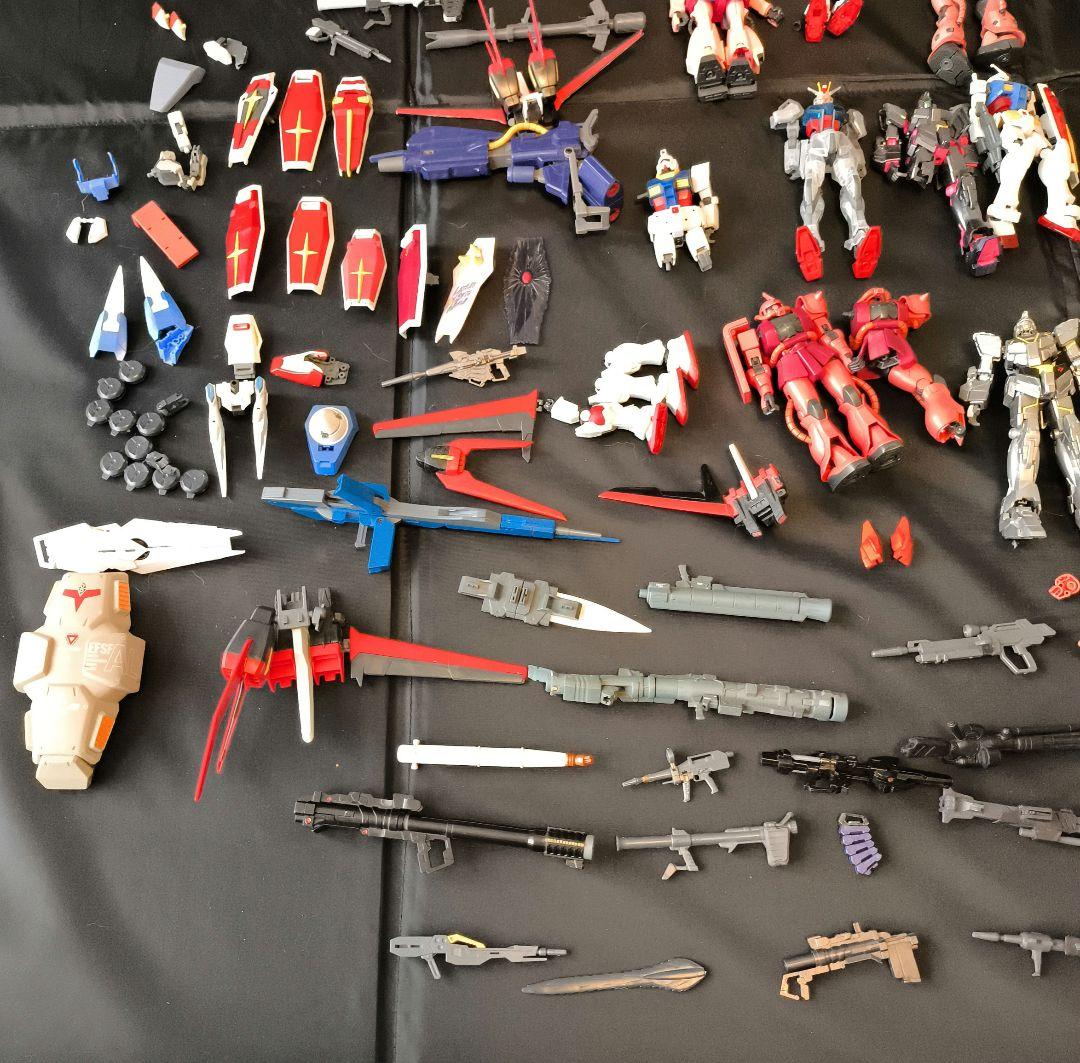 1 ガンプラ色々盛り沢山セット　まとめ売り　約56体＋α　　フィギュア　ジャンク