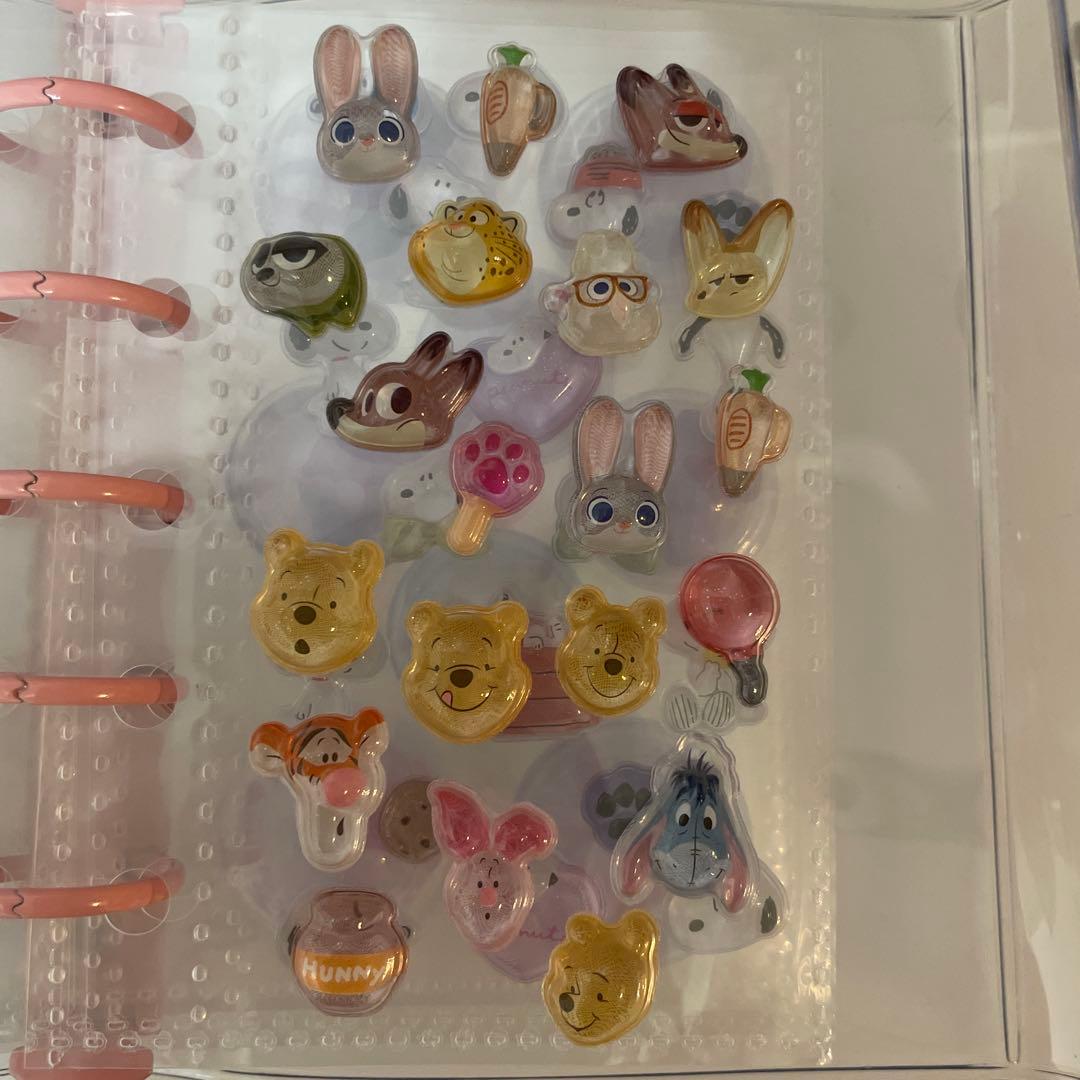 シール帳完成品♡全て正規品サンリオ&ディズニーボンボンドロップ