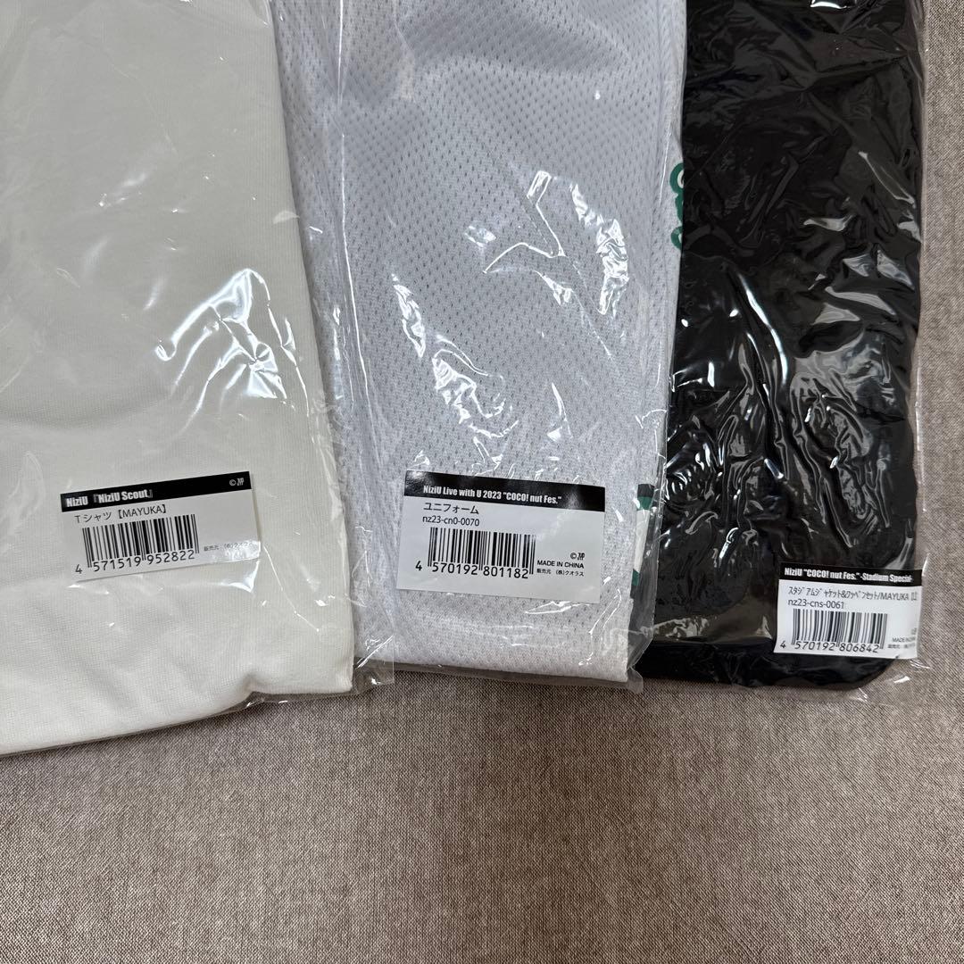 NiziU マユカ　Tシャツ＆ユニフォーム＆スタジアムジャケット