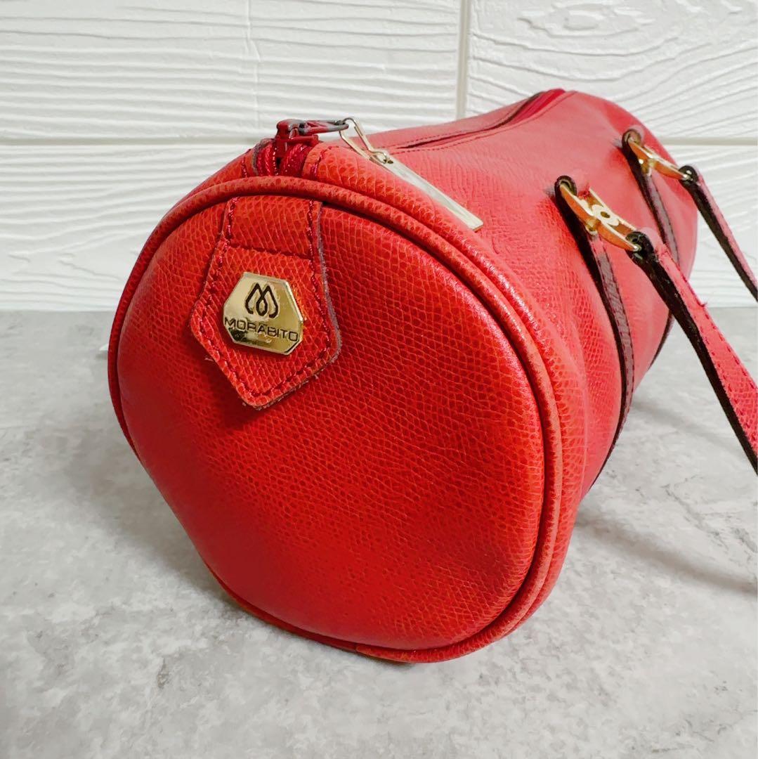 No.86 MORABITO モラビト レザー ミニボストン ハンド バッグ - メルカリ