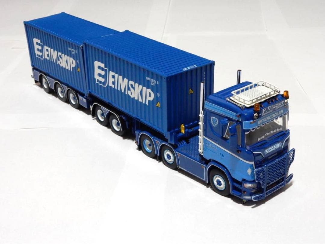 1/50 tekno スカニア S コンテナ　20ft コンビ　トレーラー