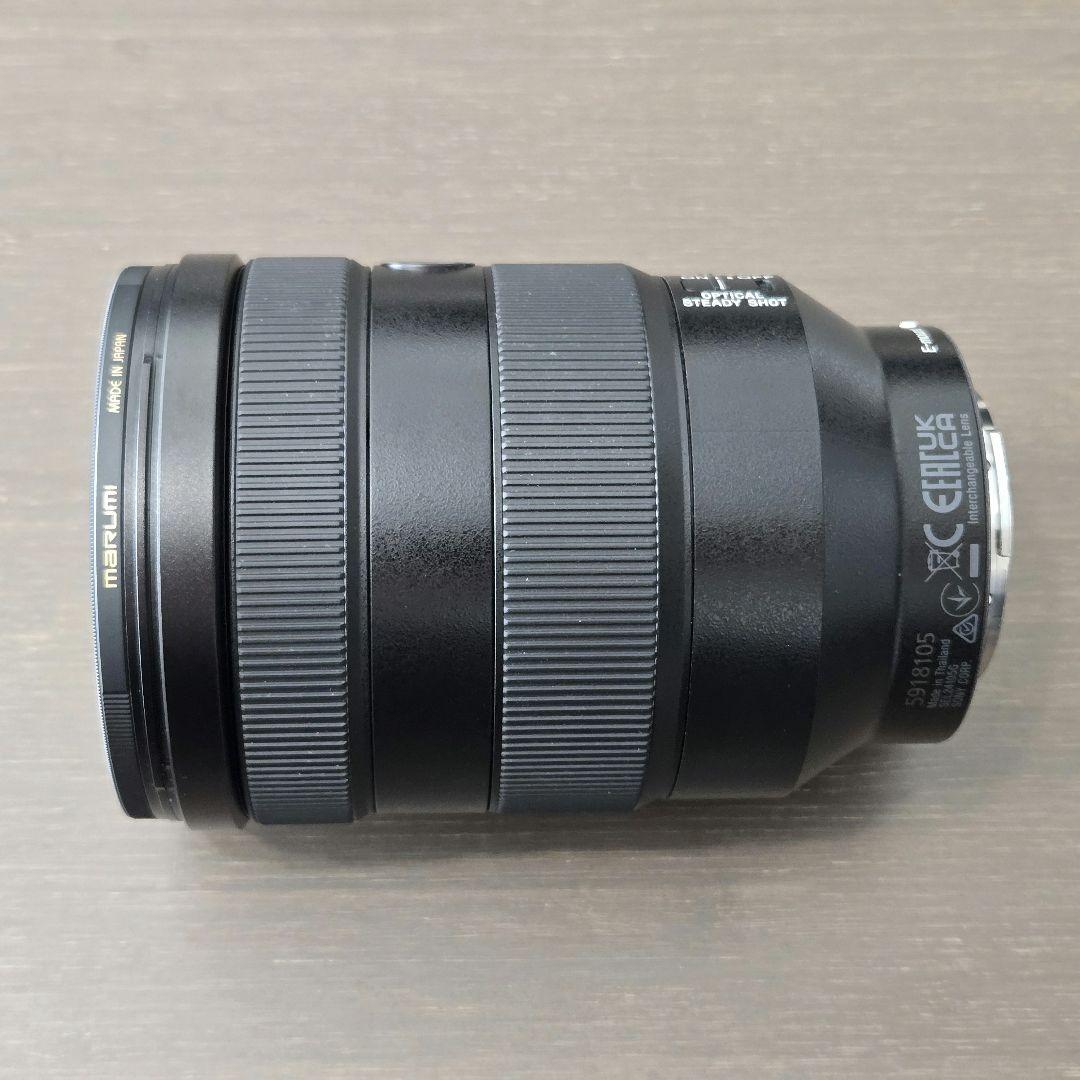 SONY SEL24105G レンズ フィルターつき - メルカリ