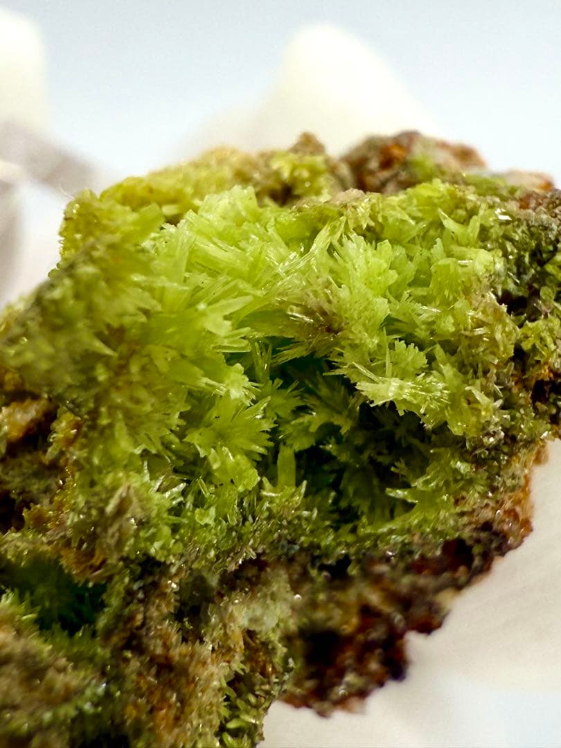 パイロモルファイト　緑鉛鉱　原石　鉱物標本　天然石　鉱石