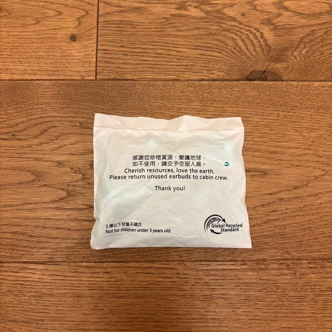 EVA AIR 未使用 ミントグリーン イヤホン - メルカリ