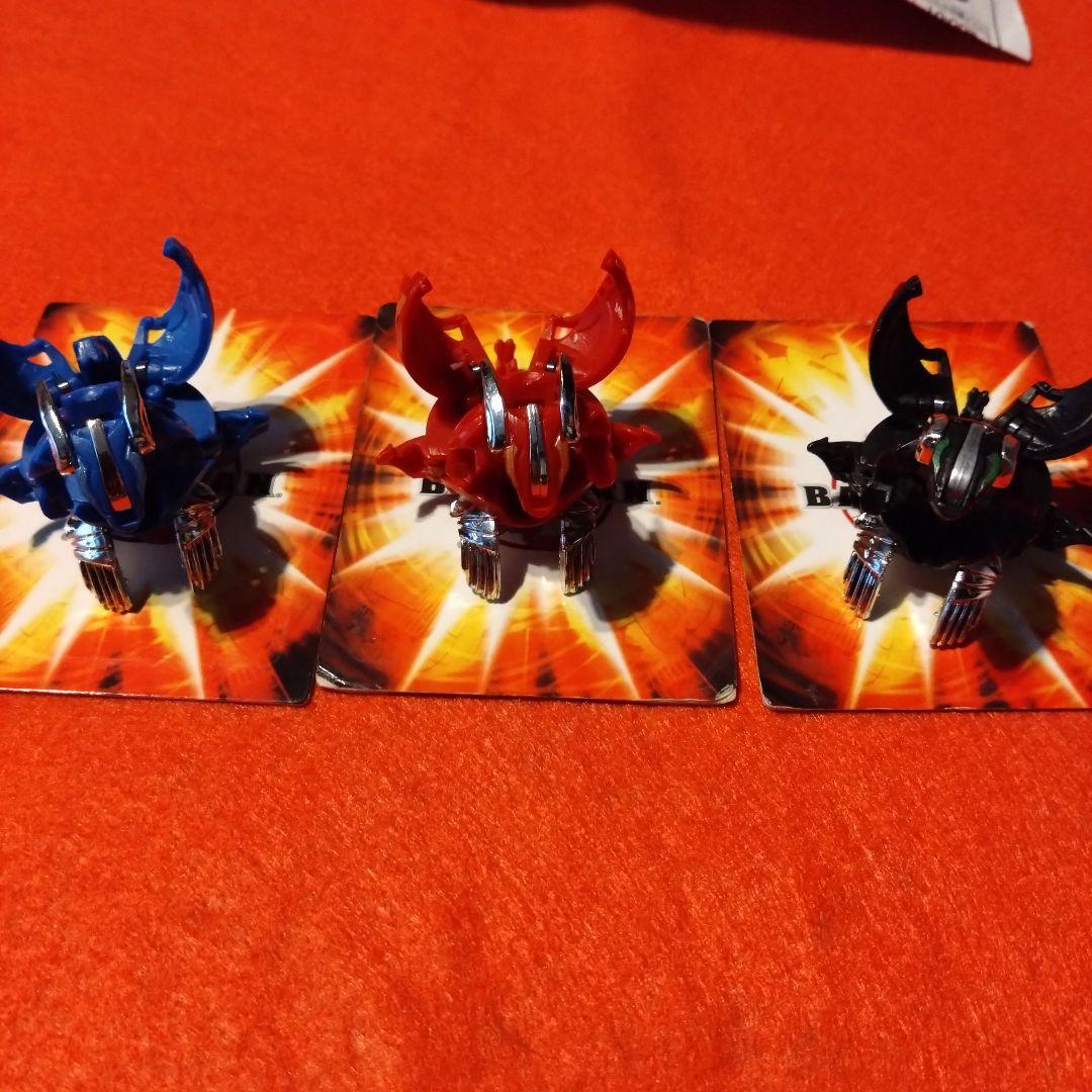 爆丸 ブレイズ ドラゴノイド 3体 まとめ