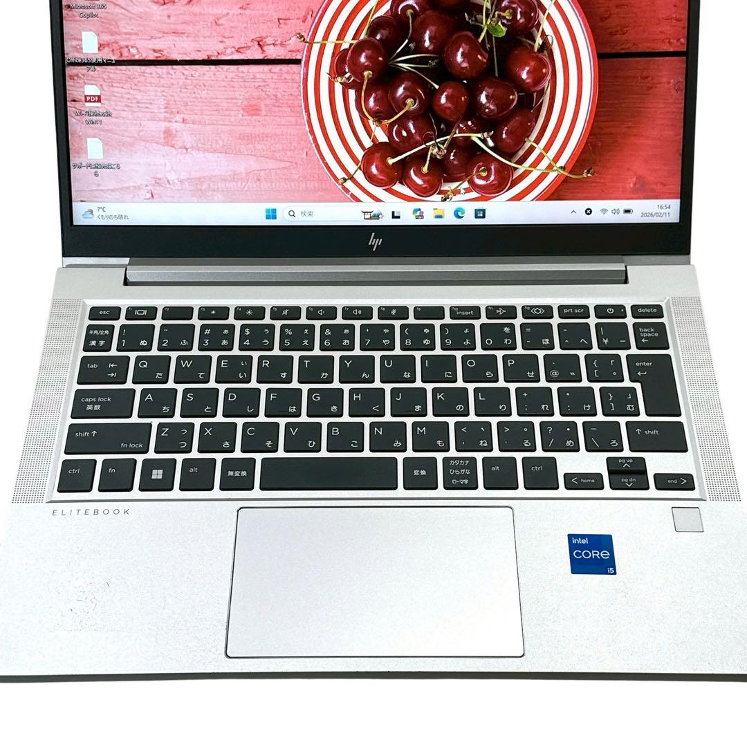 HP EliteBook i5 16G SSD256G ノートパソコン 805 - メルカリ