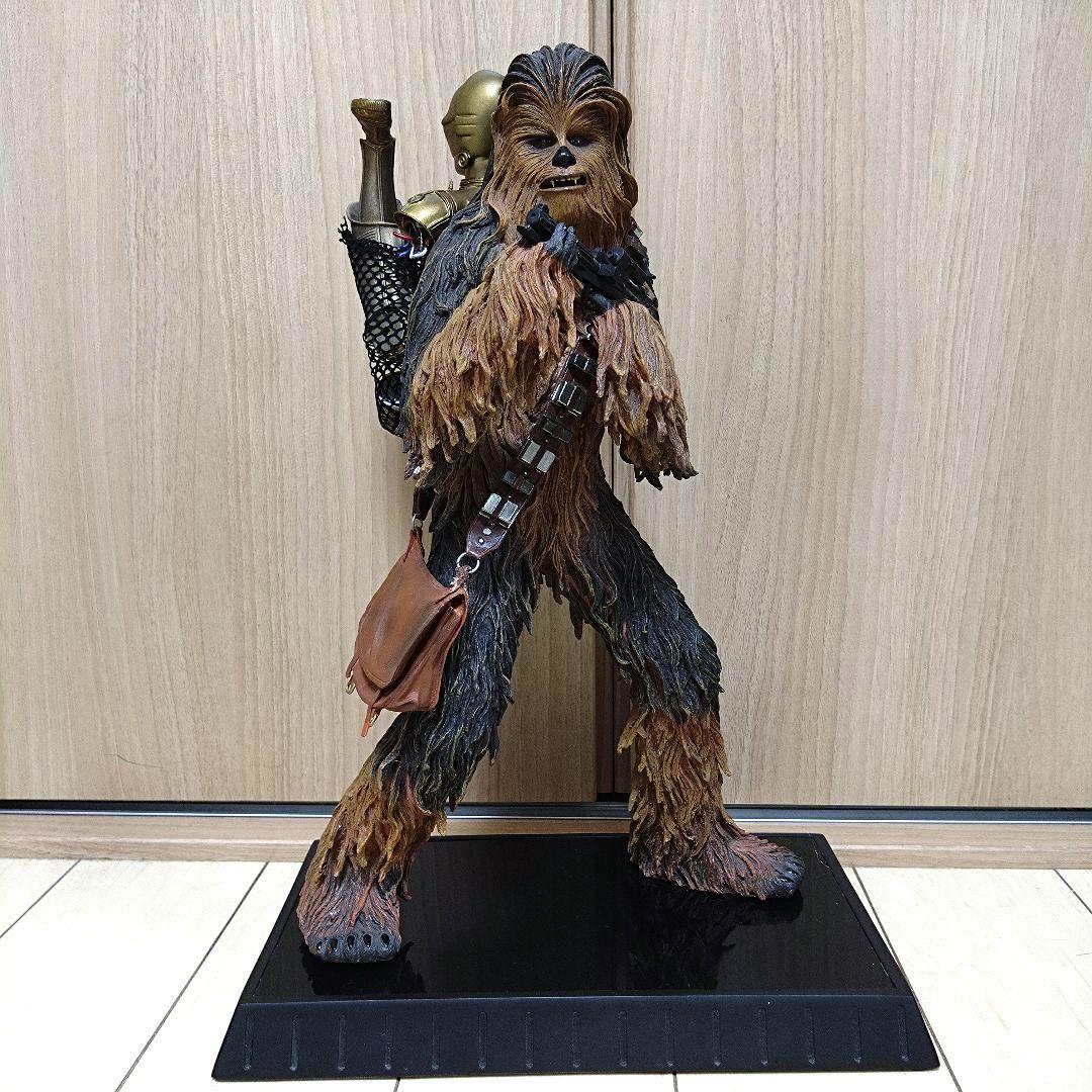 【超貴重】チューバッカ＆C-3POスタチュー シリアルPROMO GG社長サイン