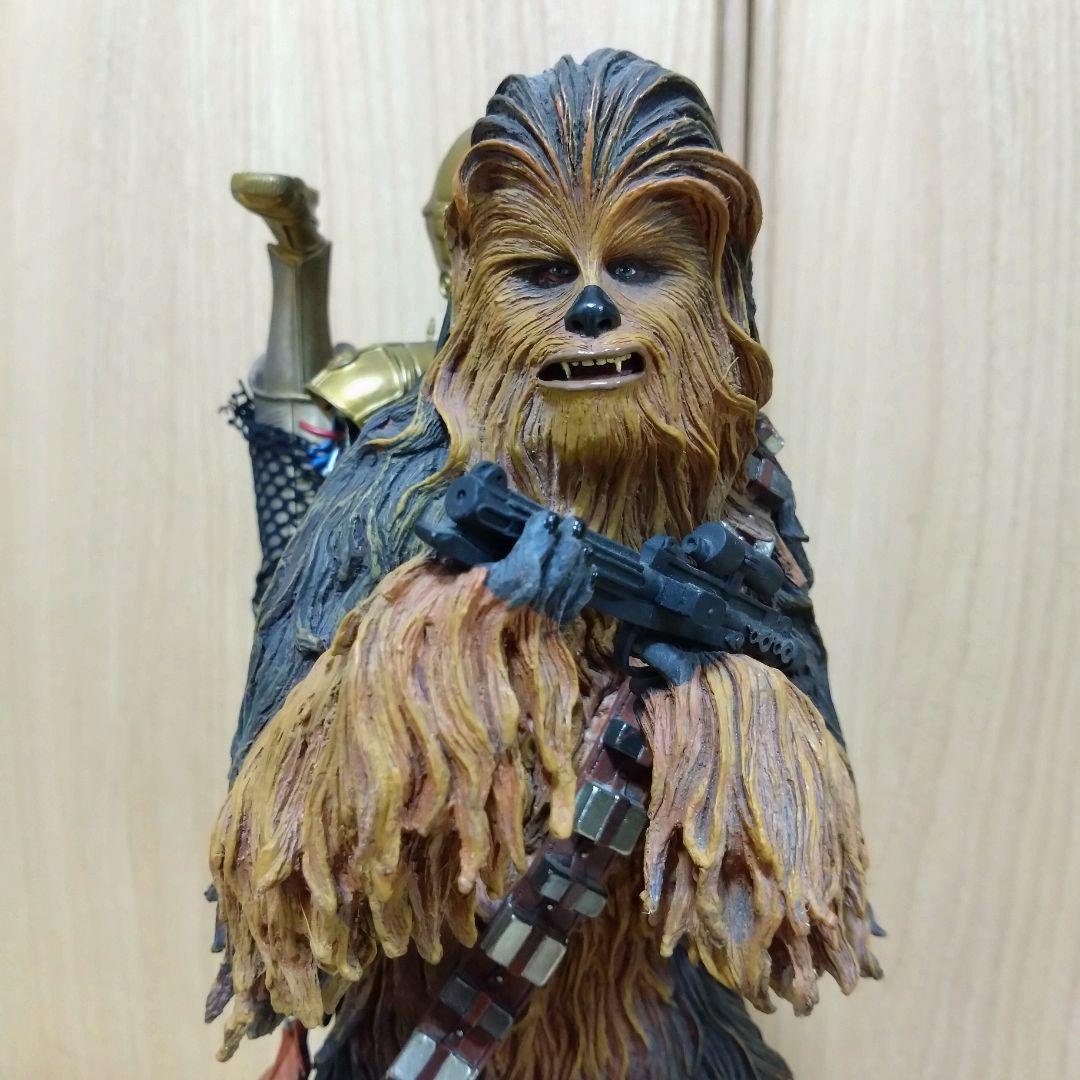 【超貴重】チューバッカ＆C-3POスタチュー シリアルPROMO GG社長サイン