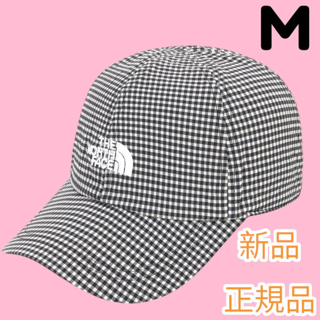 ラスト1点★正規品★新品M★ノースフェイス ギンガムチェックキャップ 帽子 韓国 THE NORTH FACE - 【韓国直営店】ノースフェイス ギンガムチェック