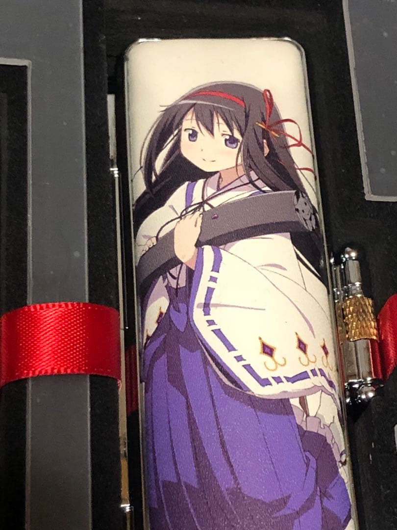 ≪未使用品≫魔法少女まどか☆マギカ　痛印堂　暁美ほむら　印鑑セット