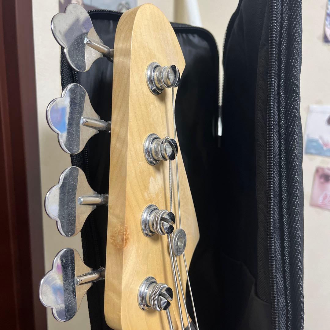 大幅値下げ‼️ ギター ベース ブラック - メルカリ