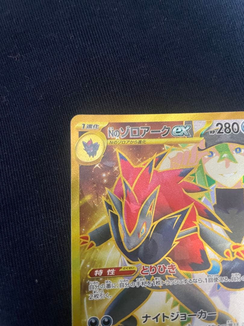 Nのゾロアークex UR エラーカード