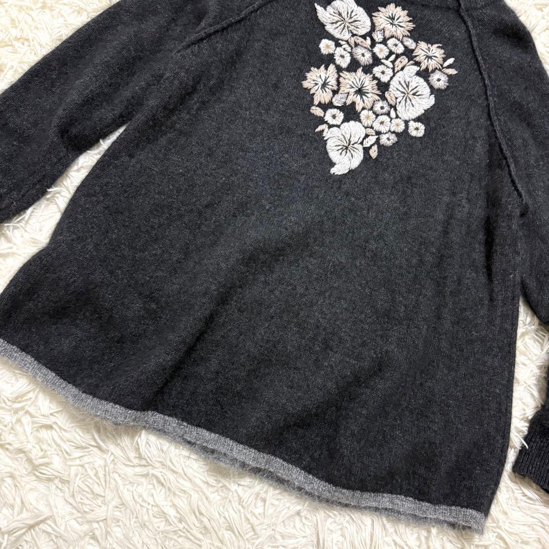 BEARDSLEYビアズリーモヘヤニット刺繍 - メルカリ