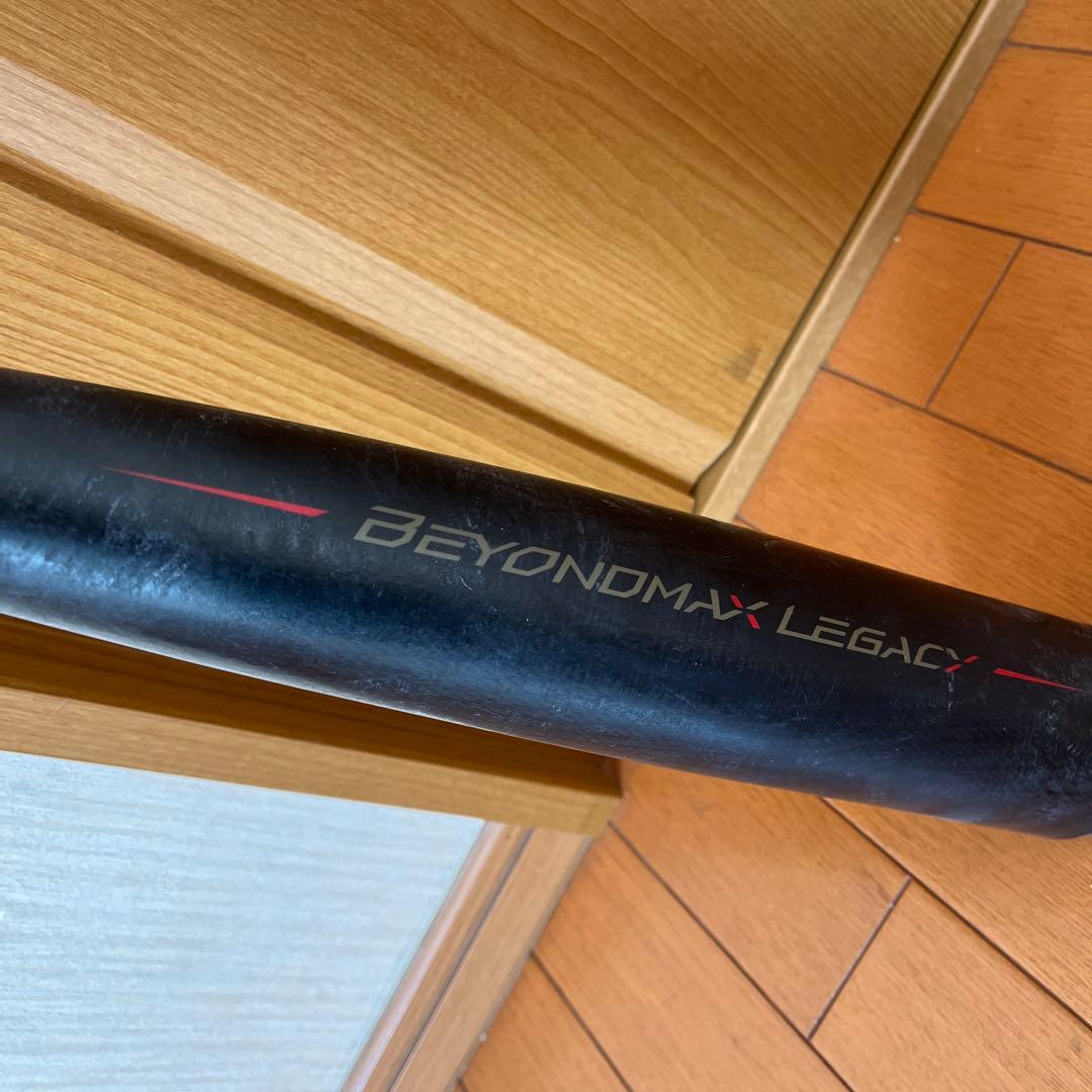 ビヨンドマックスレガシー ミドルバランス 黒赤 ホームランバット 即