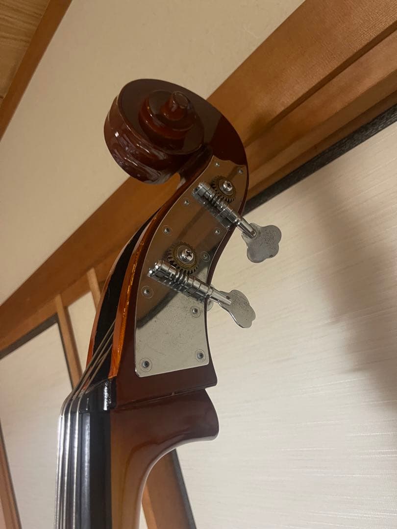 桃次郎様専用】木製 4弦 コントラバス ウッドベース - メルカリ