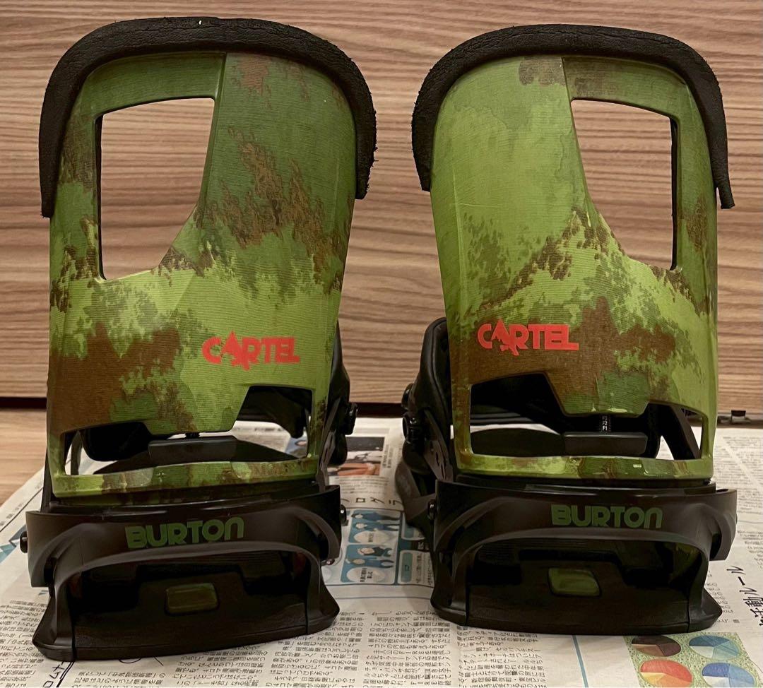 BURTON CARTEL Mサイズ Camo パーツおまけ付き 25-26 2026 BURTON バートン Men's CARTEL X カーテルエックス