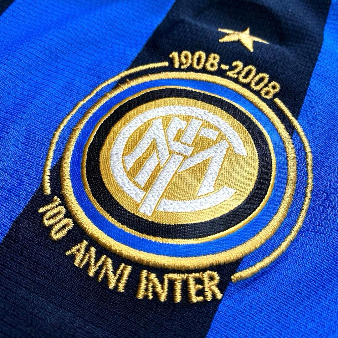 NIKE インテル ミラノ 07/08 100周年記念 ホーム ユニフォーム M
