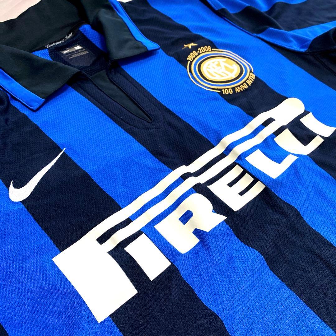 NIKE インテル ミラノ 07/08 100周年記念 ホーム ユニフォーム M