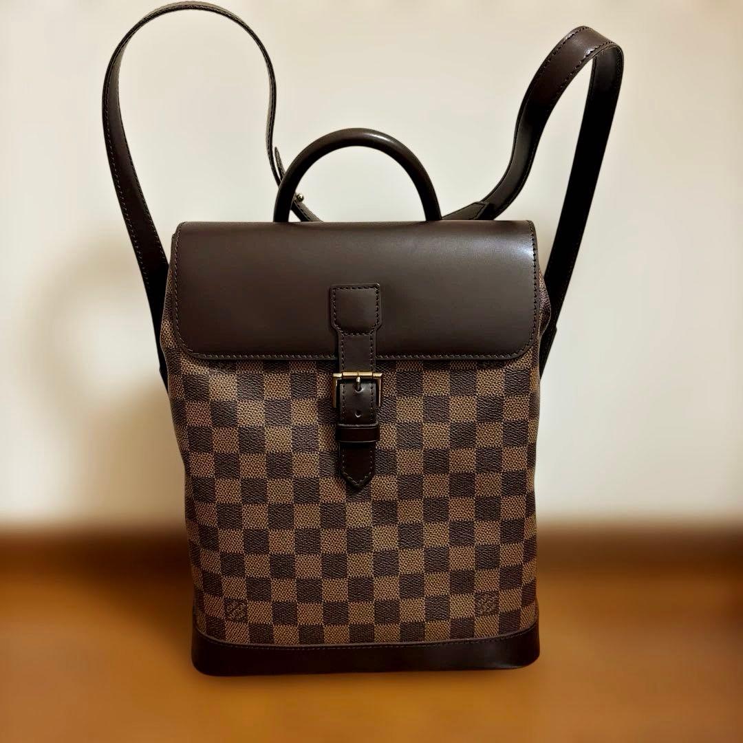 極美品】Louis Vuitton ルイヴィトン ソーホー リュック ダミエ - メルカリ