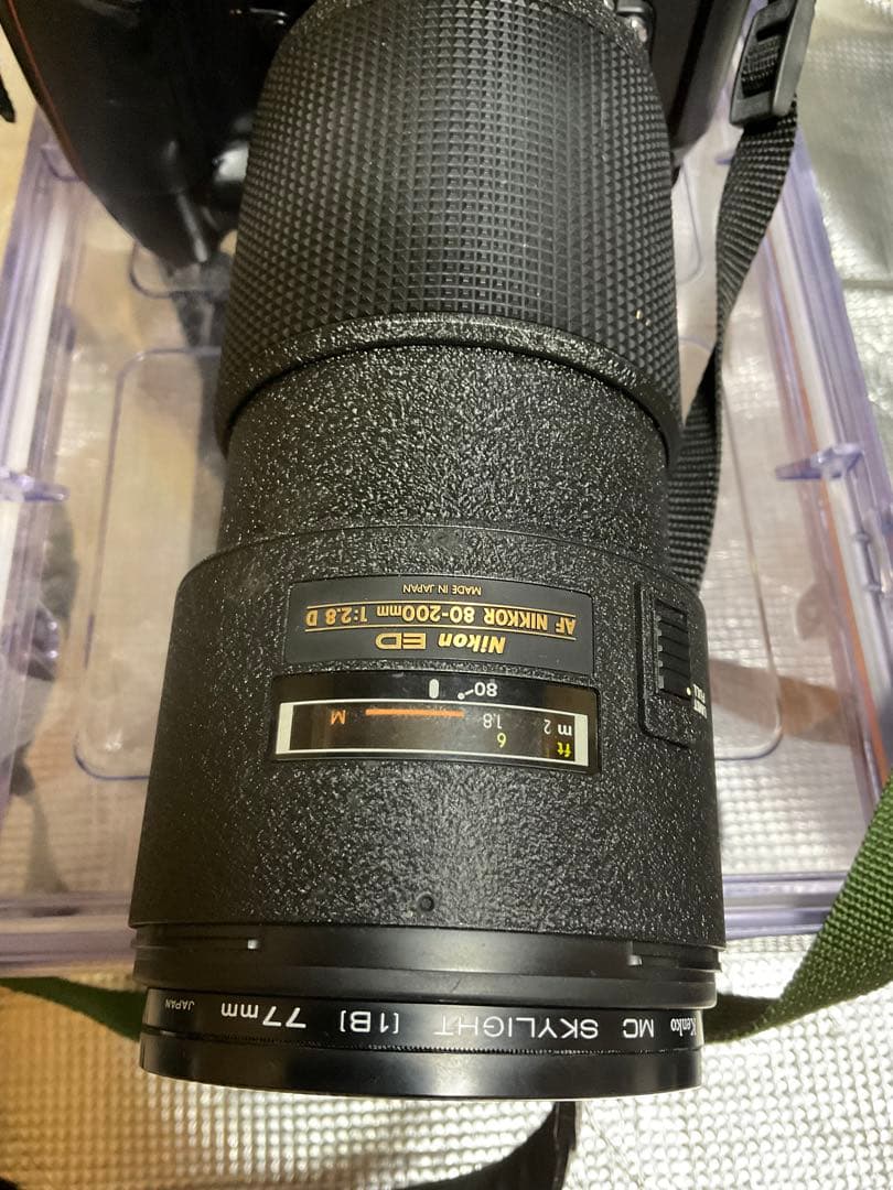 Nikon F4 ・AF NIKKOR ED 80〜200mm 1：2.8D 。