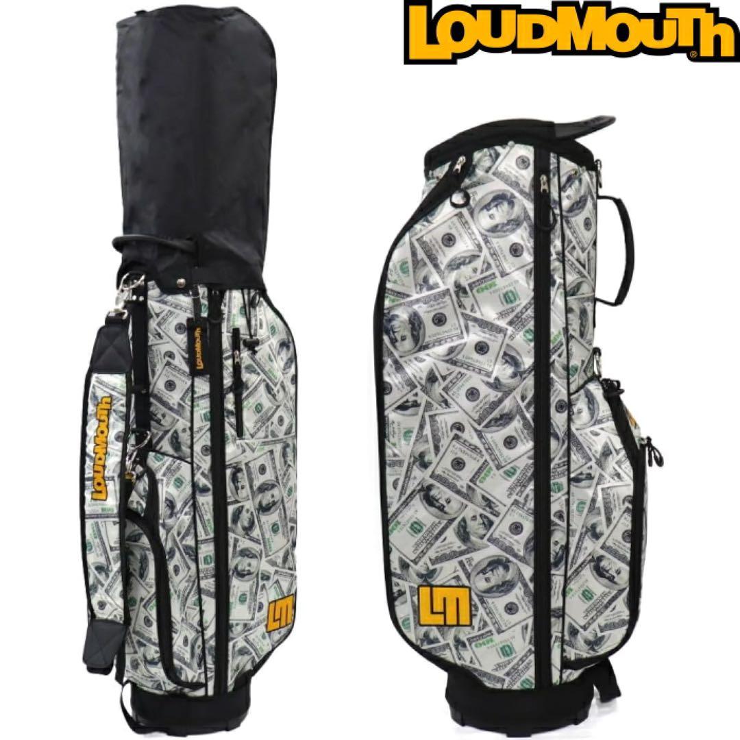 p*o様 【新品】ラウドマウス LM-CB0030 キャディバッグ Hunnid LOUDMOUTH（ラウドマウスゴルフ） ラウドマウス LM-CB0030 キャディ