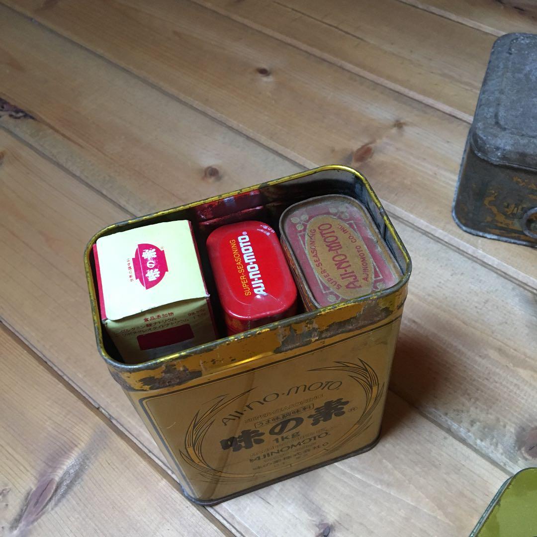 味の素 アンティーク　中身入り　昭和レトロ