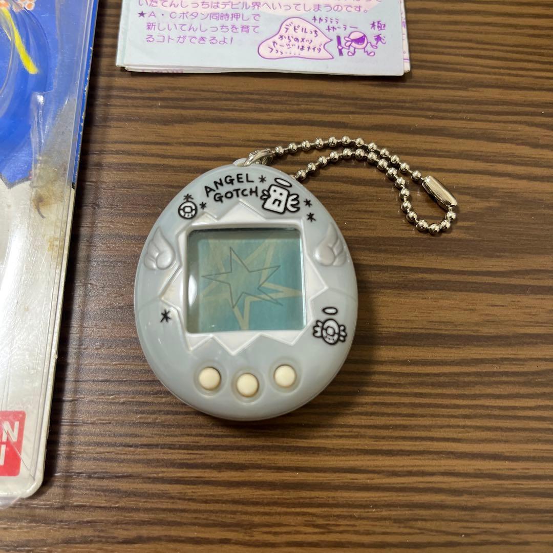 開封済 動作未確認 バンダイ てんしっちのたまごっち パールブルー