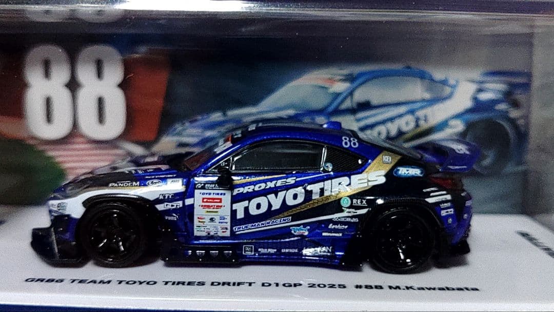GR86 TEAM TOYO TIRES D1GP 2025 #88 ミニカー