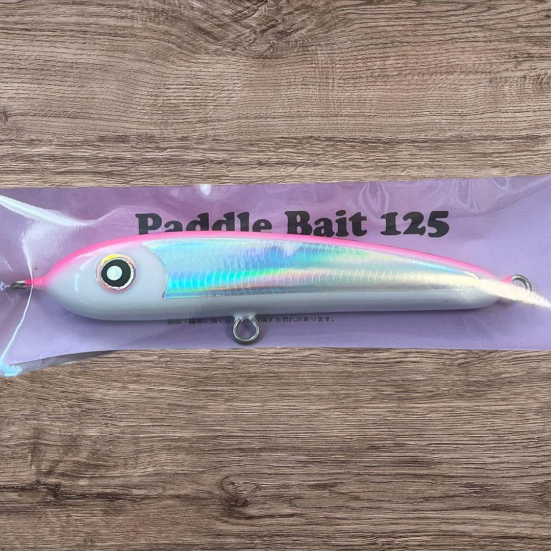 新品】ローカルスタンダード パドルベイト125 ピンクホワイト 希少