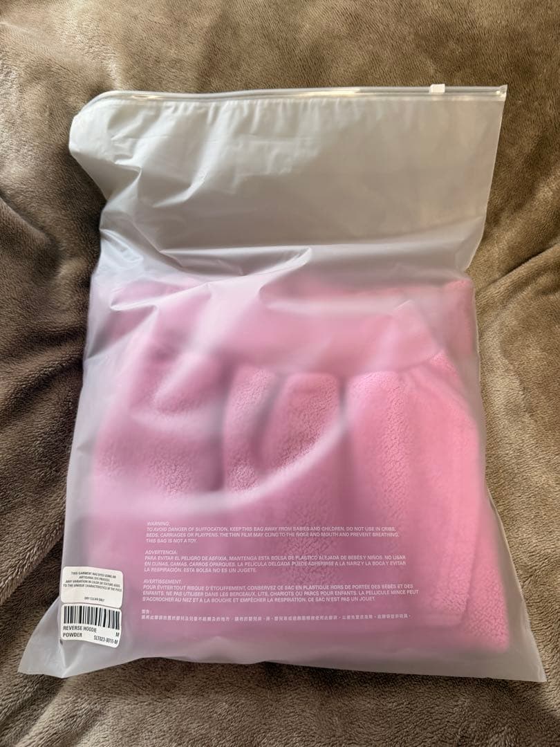 新品未使用Mサイズ SKYLRK REVERSE HOODIE ピンク CAVE - メルカリ