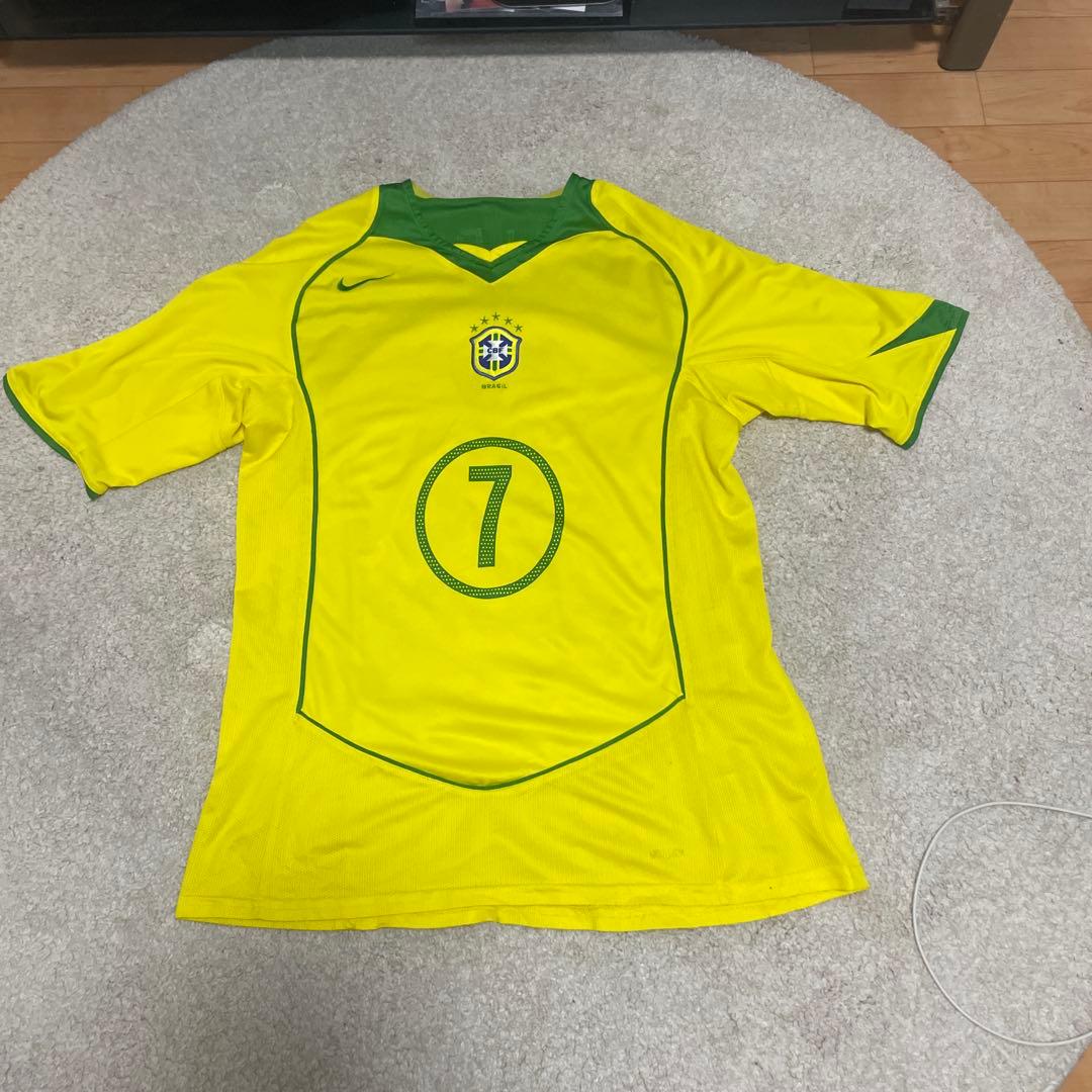 希少］ロナウジーニョ 04-05 ブラジル代表ユニフォーム - メルカリ