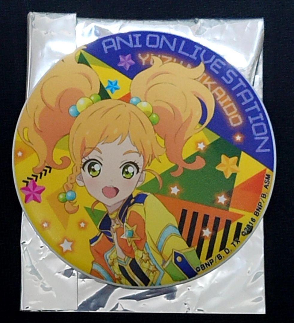 アイカツ アニONカフェ 二階堂ゆず マグネットバッジ マグバ