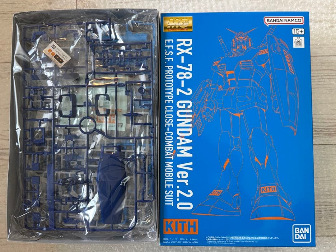 ロボット Kith GUNPLA MG 1/100 RX-78-2 Gundam
