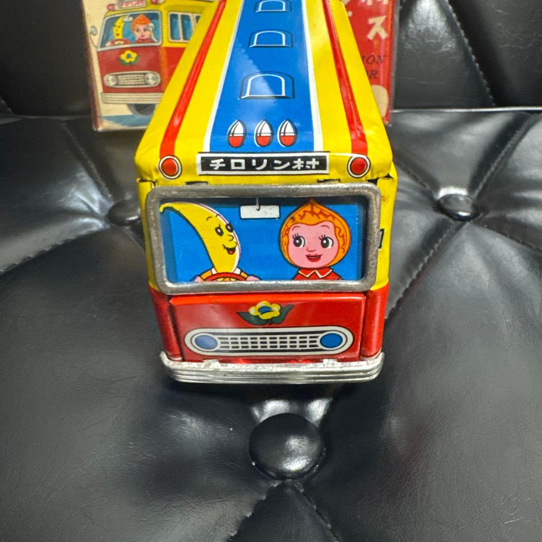 チロリン村バス　ブリキ製