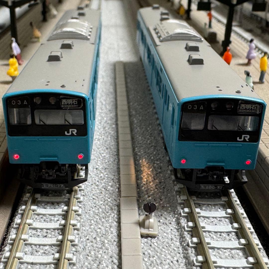 【ミティ】KATO 201系 京阪神緩行線色 7両セット Nゲージ