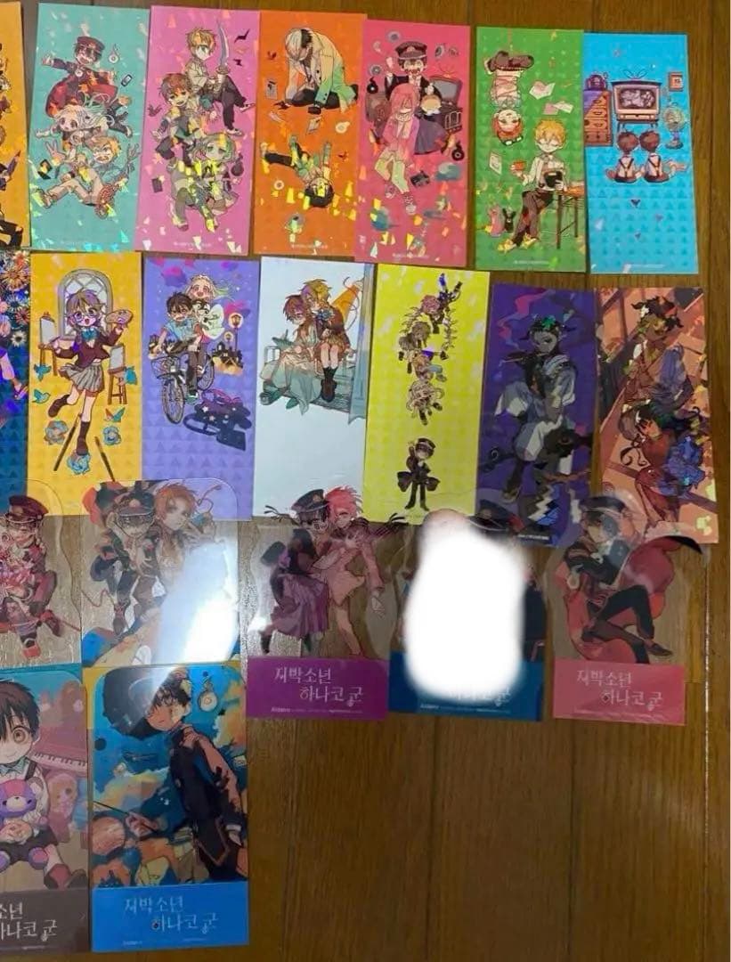 地縛少年花子くん　韓国　しおり　アクリルpopスタンド　イラストシート