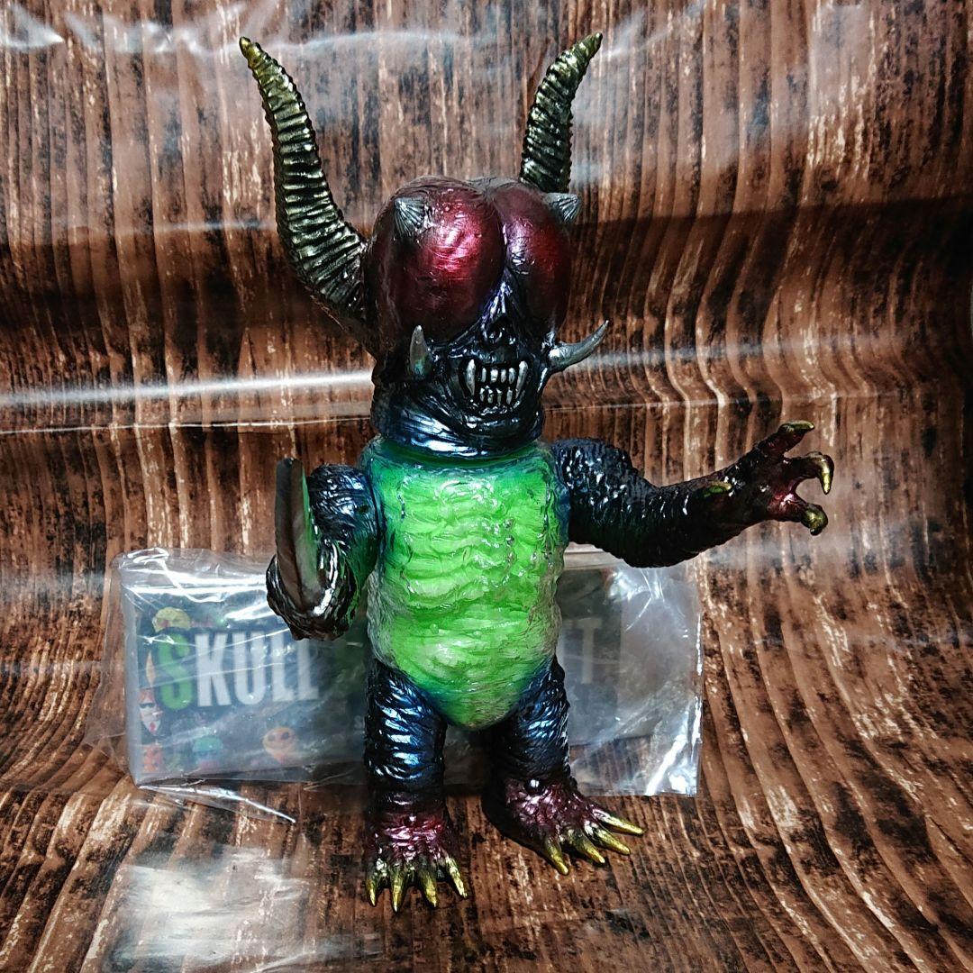 インディーズソフビ マーミット スカルヘッドバッド ソフビ