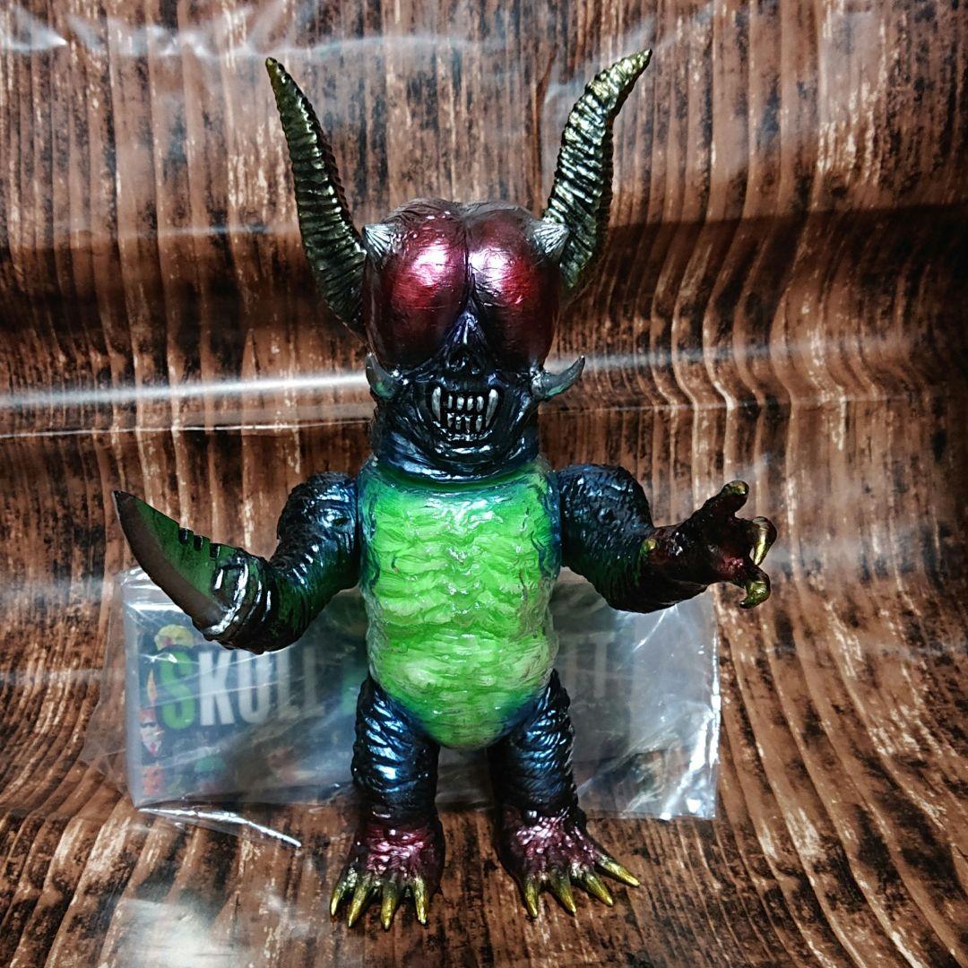 インディーズソフビ マーミット スカルヘッドバッド ソフビ