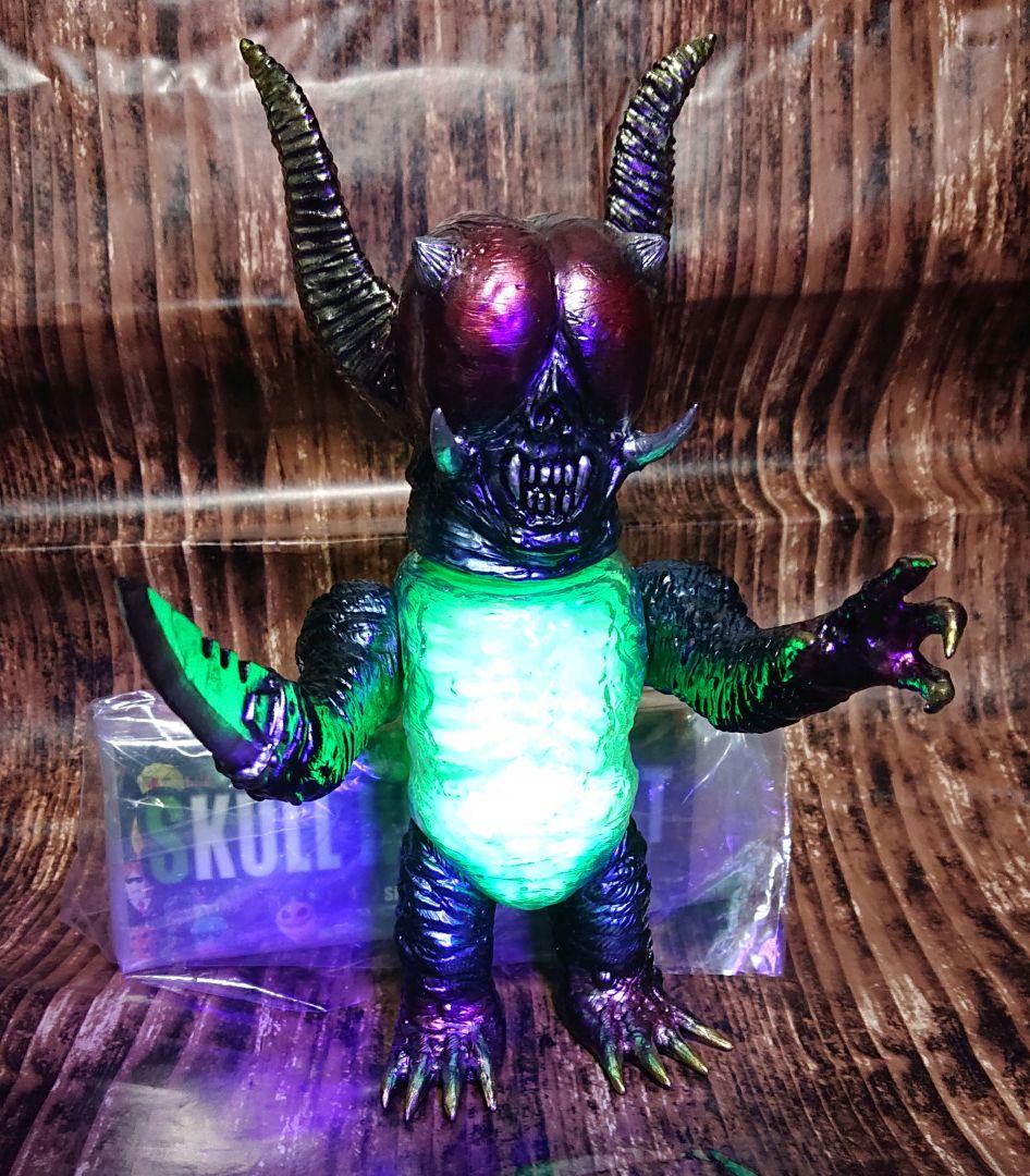 インディーズソフビ マーミット スカルヘッドバッド ソフビ