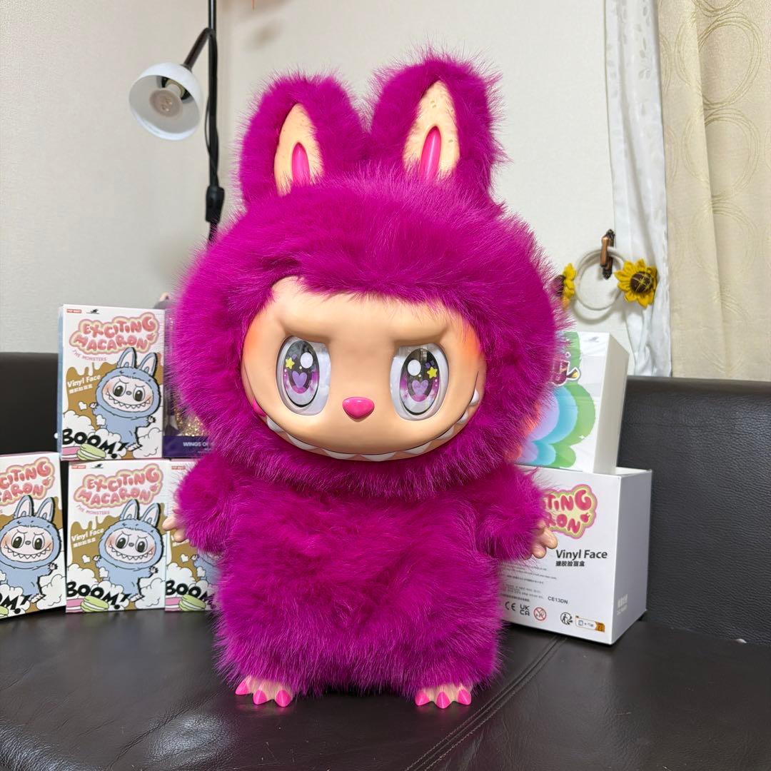 超特大60cmドラゴンフルーツピンク天使ジモモ 羽付き スペシャルオーダー