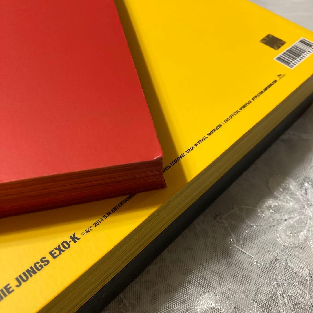 EXO写真集 ３冊　DVD付き