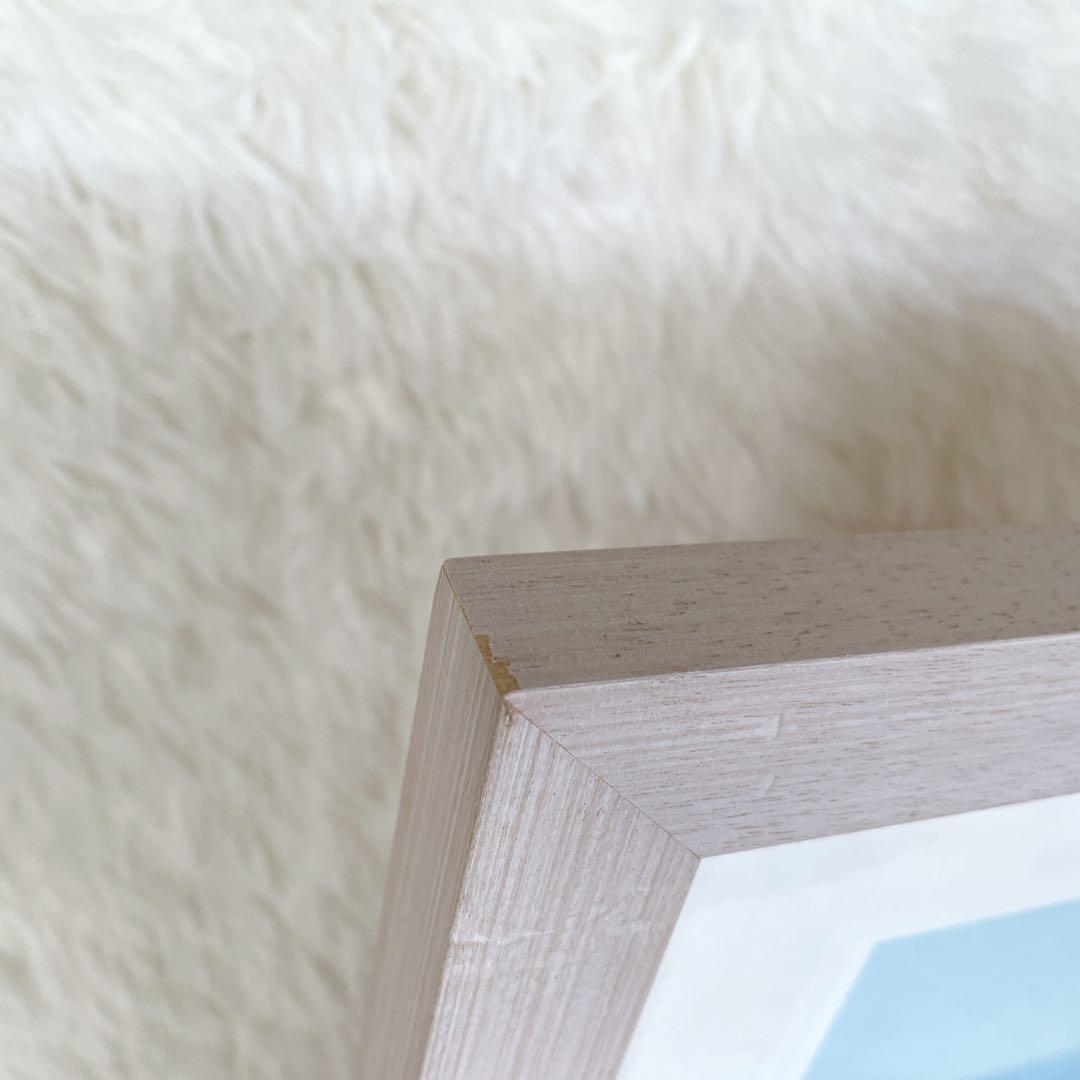 絵画 葉 祥明 「ジェイクとうみねこ」 動物 額装 ヒーリングアート